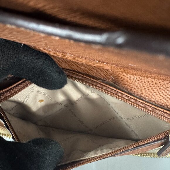 Michael Kors Jet Set Powder Blush Large Wallet/ Phone Case - Picture 14 of 15